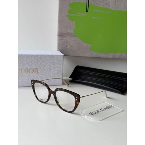 NEW Dior MissDiorO B4I Eyeglasses Frames in Brown Havana - Picture 9 of 9